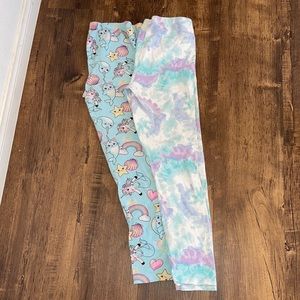 The Children’s Place set of 2 leggings, size 14